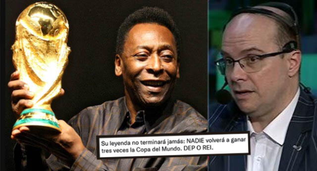 Misterchip resaltó el legado que deja Pelé en la Copa del Mundo.