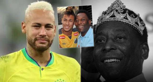 Mira lo que le dedicó el astro brasileño al 'rey del fútbol'