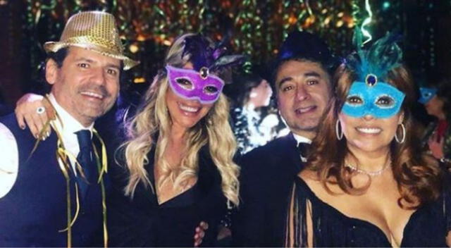 Magaly Medina y Jessica Newton disfrutaron de una fiesta junto a sus parejas recibiendo el Año Nuevo 2020. Este año, cada una tendrá su celebración aparte.