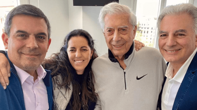 Los hijos de Mario Vargas Llosa estarían a su lado en Madrid.