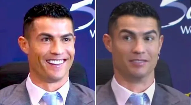 Cristiano Ronaldo y su curiosa reacción al escuchar el "siuuu".