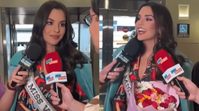 Miss Venezuela tuvo extraordinaria despedida en el Aeropuerto Internacional de Miami antes del Miss Universo 2022.