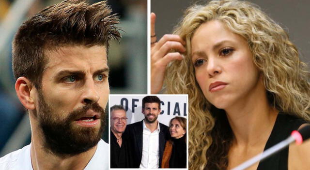 Padres de Gerard Piqué estarían molestos con Shakira.
