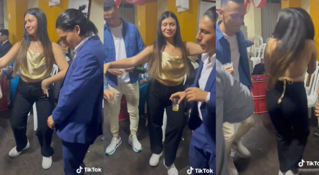 Singular baile de la joven peruana al ritmo de huayno se hizo viral en las redes sociales.