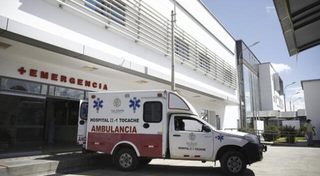 El padre de familia se encuentra internado en el Hospital de Tocache, en San Martín.