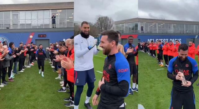 Lionel Messi se reencontró con sus compañeros del PSG tras jugar el Mundial Qatar 2022.