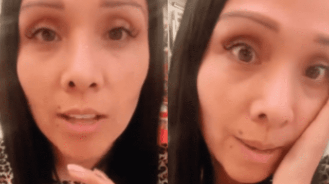 Tula Rodríguez sorprendida con el pedido de maquillaje de su hija Valentina.