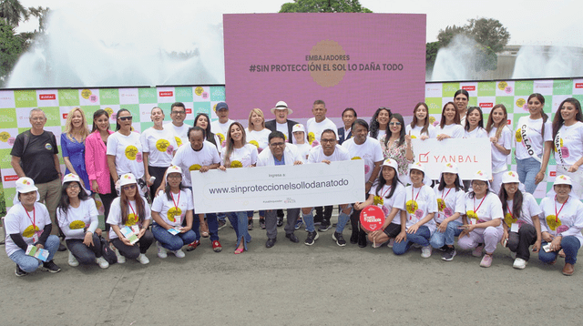 Liga Contra el Cáncer lanza campaña para prever el daño del sol en la piel.