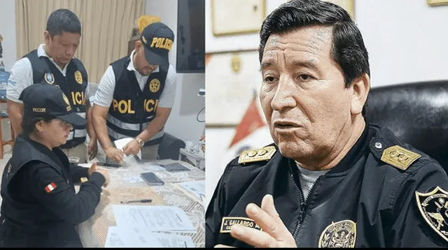 La Fiscalía pide prisión para el ex comandante general PNP Javier Gallardo por caso de los ascensos irregulares en la PNP