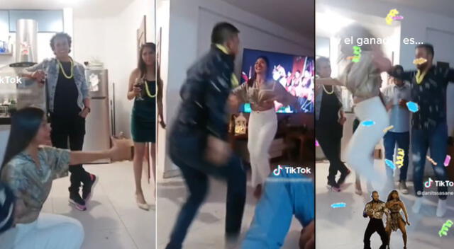 Singular baile de jóvenes al ritmo de huaylas se hizo viral en las redes sociales.