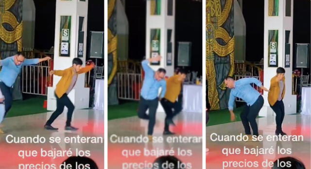 Su baile al ritmo de música andina causó furor en internet.