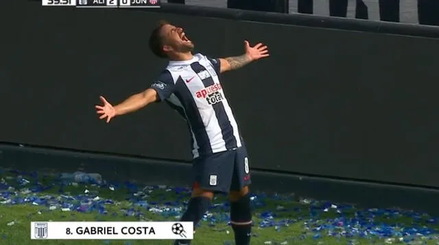 Gabriel Costa y el segundo gol de Alianza Lima