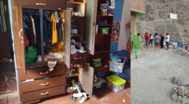 Vivienda afectada por robo en SJL