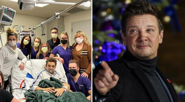 Jeremy Renner viene recuperándose satisfactoriamente.