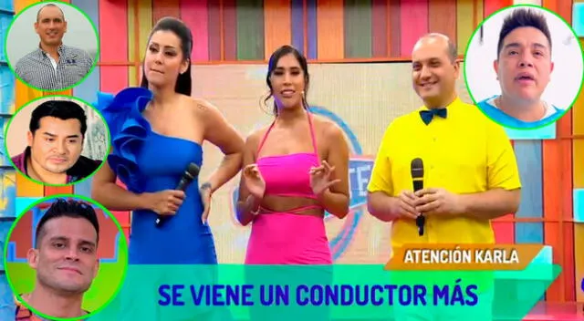 Karla Tarazona lanza advertencia tras anuncio de cuarto conductor que sería un examor.