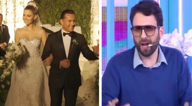 Rodrigo González tildó de impecable la boda de Brunella Horna y Richard Acuña.