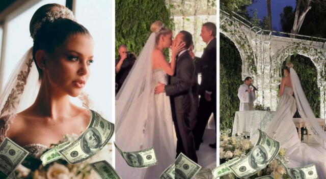 Brunella Horna y Richard Acuña habría gastado una fuerte suma de dinero en su boda.