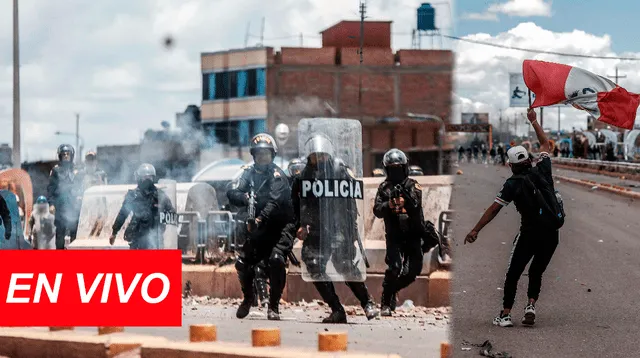 Incidencias en el paro indefinido que ha dejado varios heridos y muertos en Puno.