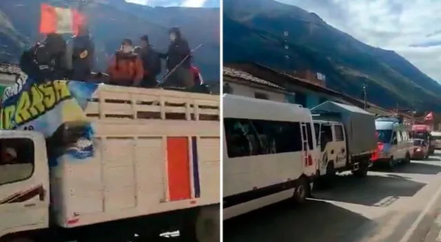Manifestantes van a Cusco para generar más caos.