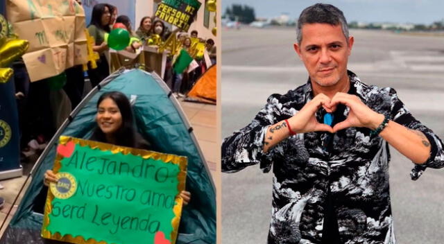 Alejandro Sanz:Fans acampan en exteriores.