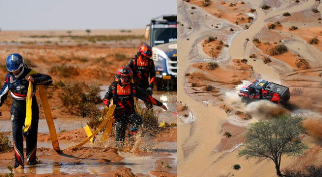 Rally Dakar en esta edición se realiza en la zona desértica de Arabia Saudita.
