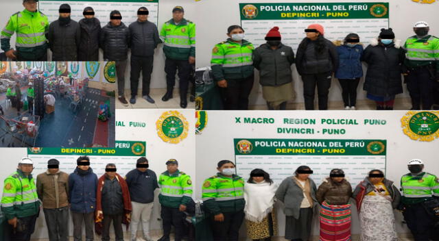 Los 16 detenidos de los 40 implicados en desmanes en Puno