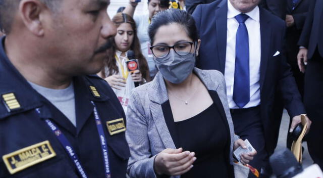 Yenifer Paredes rompe su silencio tras su salida del Congreso.