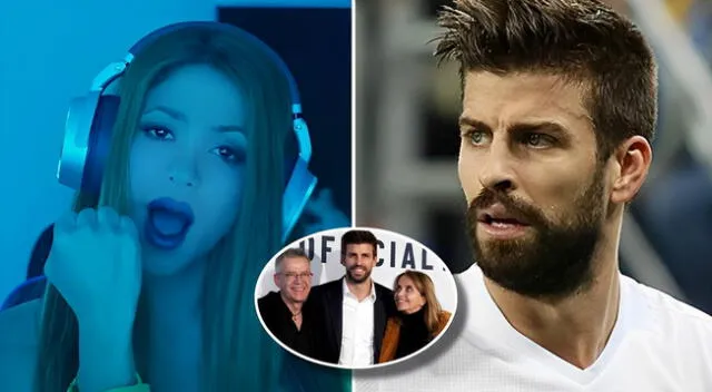 En su nueva canción con Bizzarap, Shakira recordó que los padres de Gerard Piqué viven al lado suyo en Barcelona, así como mencionó la investigación en su contra de parte de las autoridades españolas.