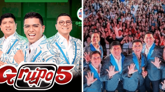 Grupo 5 tendrá 3 conciertos por sus 50 Años.