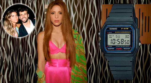 Shakira compara Rolex y Casio en su nueva canción con Bizarrap.