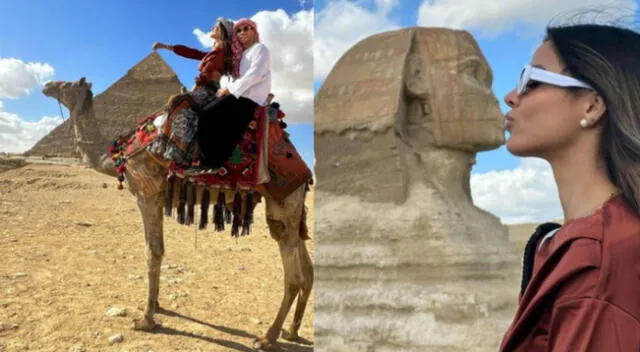 Luciana Fuster enamorada de Egipto