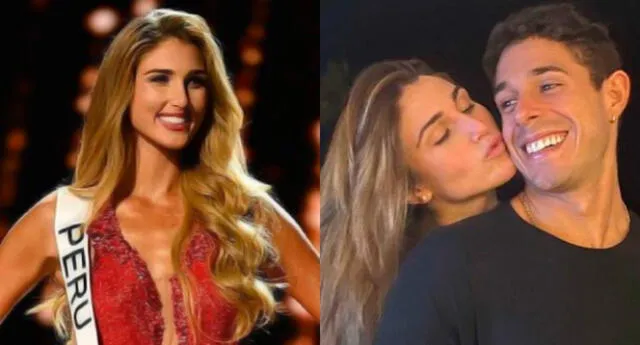 Alessia Rovegno le agradeció Hugo García por haberla en su camino al Miss Universo 2022.