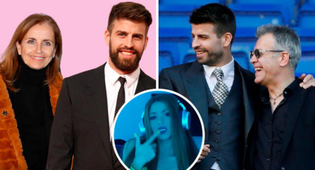 Shakira habría incomodado a la familia de Gerar Piqué con su canción con Bizarrap.