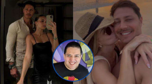 Cachaza presume su amor con modelo brasileño