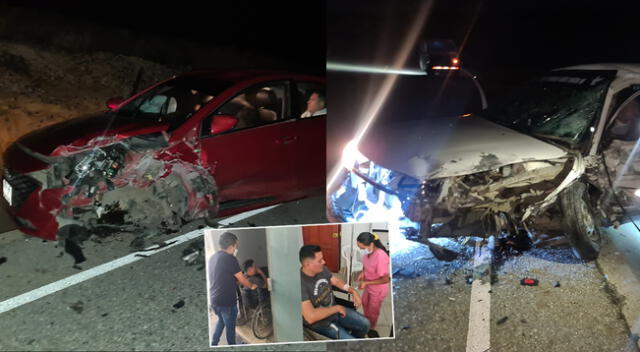 Pedro Loli sufre fuerte accidente automovilístico en Trujillo.