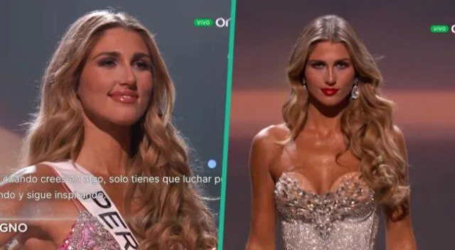 Alessia Rovegno es eliminada del Miss Universo 2022.