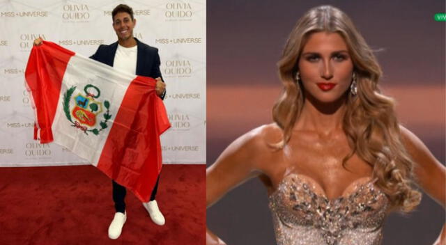 Hugo García apoyó a Alessia Rovegno en Miss Universo