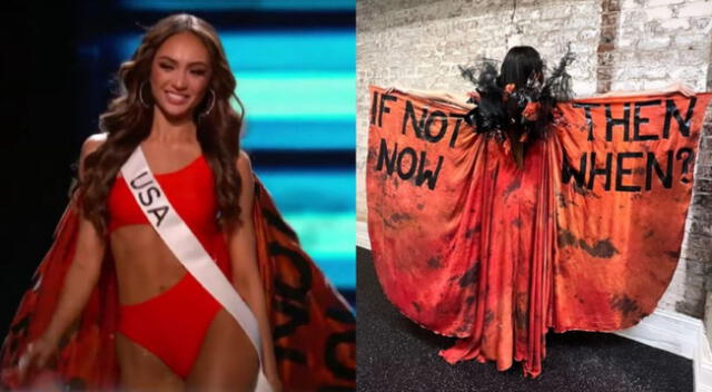 R’Bonney Gabriel: Descubre cuál es el mensaje de su capa y en qué se inspiró para lucirlo en el Miss Universo 2022.