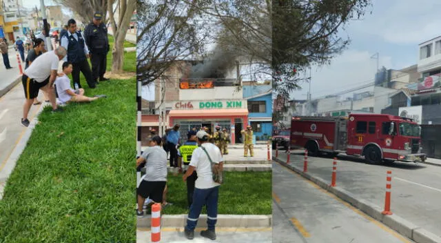 Incendio consume chifa en Surquillo