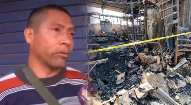 Comerciante lo pierde todo en incendio en Mercado de Flores