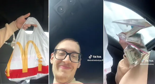 El joven hizo un noble acto devolviendo el dinero y se hizo tendencia en TikTok.