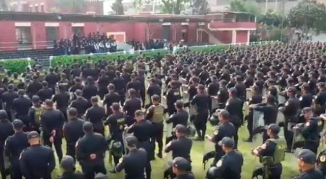 Más de 10 mil policías irán a la marcha.