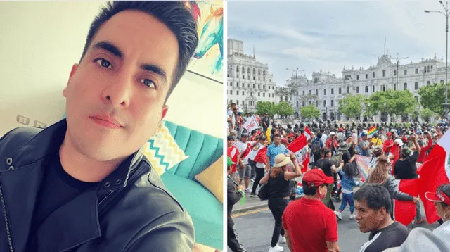 Tommy Portugal se manifiesta sobre las protestas en Lima.