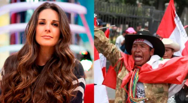 Rebeca Escribens abrió su programa en América TV, diciendo que pide que haga un alto a la división entre peruanos.