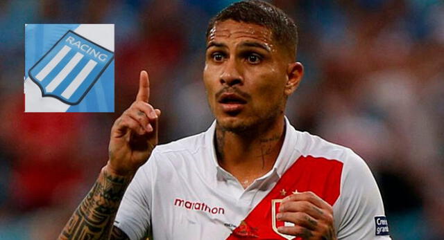 Paolo Guerrero estaría por pasar los exámenes médicos para firmar con Racing Club en Argentina.