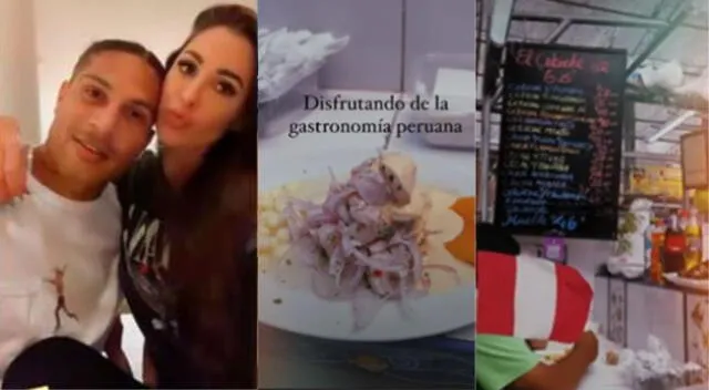 Ana Paula Consorte disfruta de la comida peruana