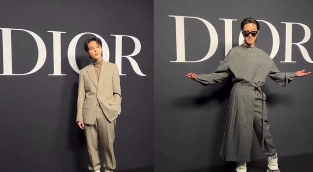 Jimin y J-Hope sorprenden en Fashion Week 2023: Revive como fue su pasarela en la Semana de la Moda en Paris