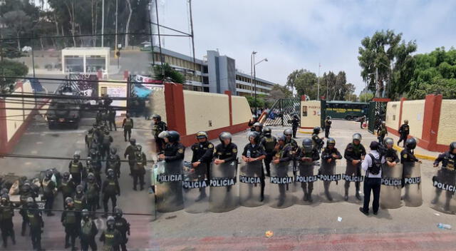 Universidad San Marcos minimizó el actuar policial en sus instalaciones.