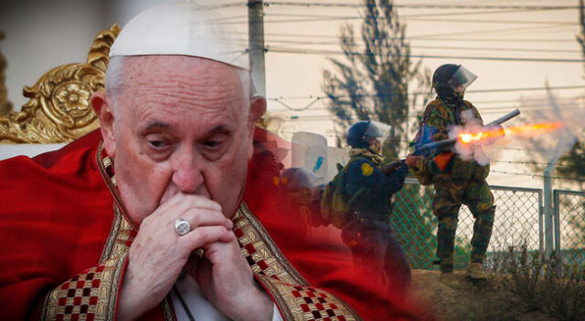 Papa Francisco se pronuncia tras las violentas protestas