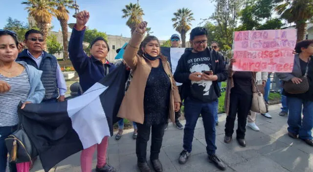 Protestas por detenidos en la Universidad San Marcos
